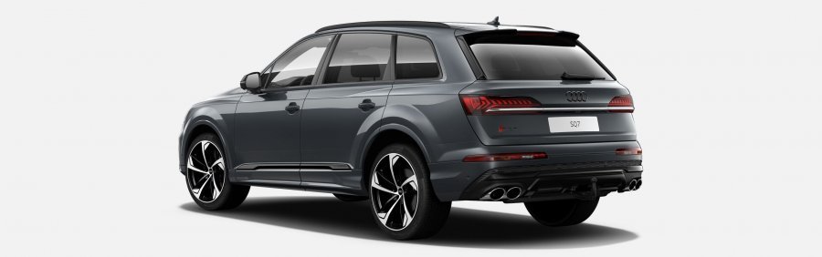 Audi Q7, SQ7 TFSI 373 kW quattro, barva šedá