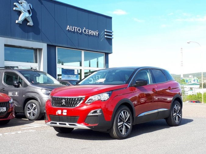 Peugeot 3008, ALLURE 1.2 PureTech 130 EAT8, barva červená