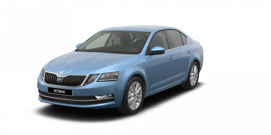 Škoda Octavia, 1,5 TSI 110 kW 6-stup. mech., barva modrá