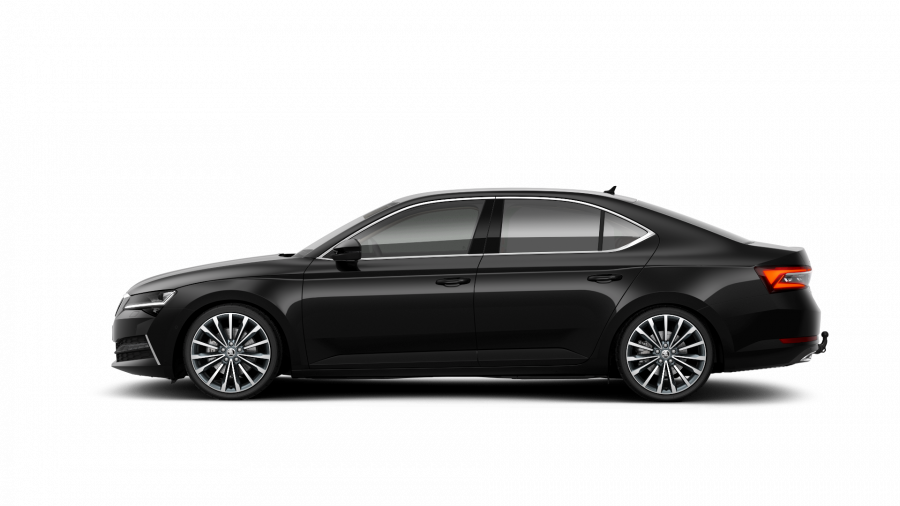 Škoda Superb, 2,0 TDI 147 kW 7-stup. automat., barva černá