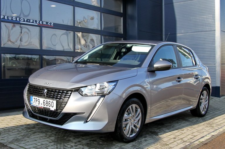 Peugeot 208, Active Pack 1.2 PureTech 75, barva šedá