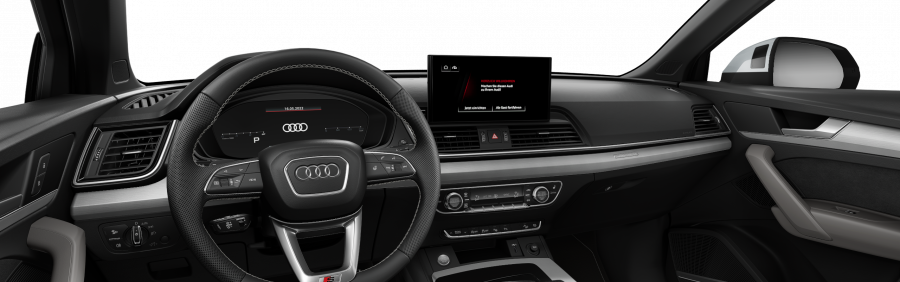 Audi Q5 Sportsback, Q5 SB S line 40 TDI 150kW quattro, barva bílá