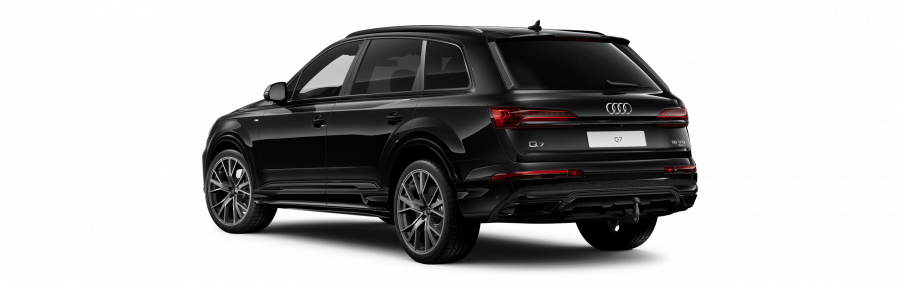 Audi Q7, Q7 S line 55 TFSI quattro, barva černá