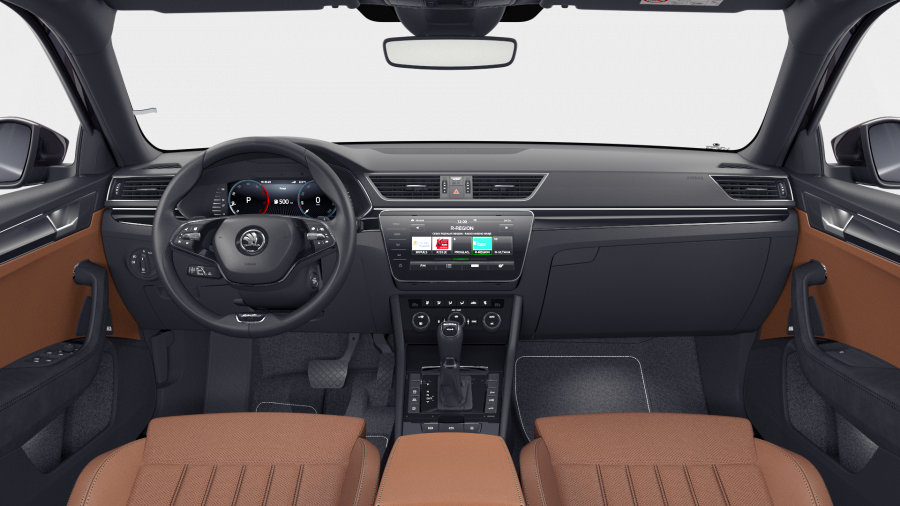 Škoda Superb, 2,0 TDI 147 kW 7-stup. automat. 4x4, barva hnědá