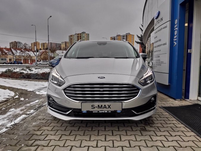 Ford S-MAX, hatchback, TITANIUM 5D 2,0 EcoBlue 140 kW / 190 k 8st. automatická, barva stříbrná