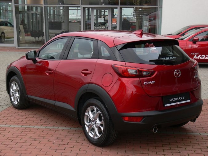 Mazda CX-3, 2.0 Skyactiv G121, barva červená