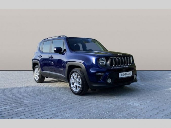 Jeep Renegade, LONGITUDE 1,3 GSE T4 150k 4x2, barva modrá