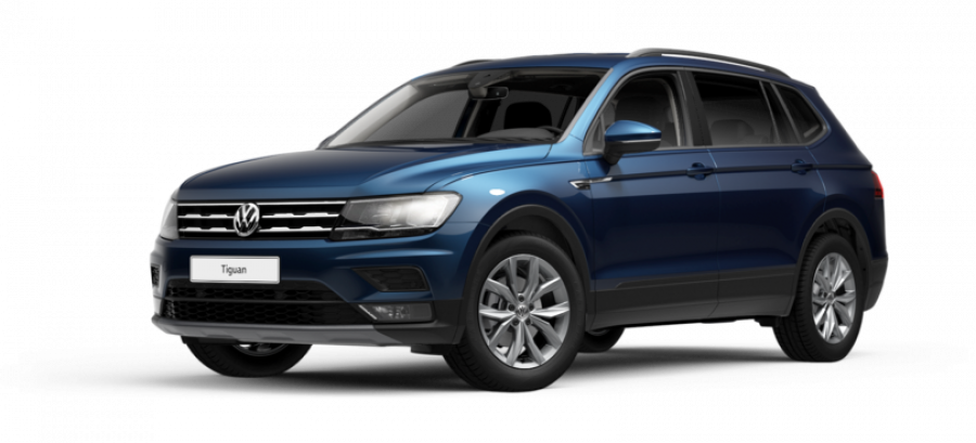 Volkswagen Tiguan Allspace, Trendline 1,5 TSI ACT 6G, barva modrá