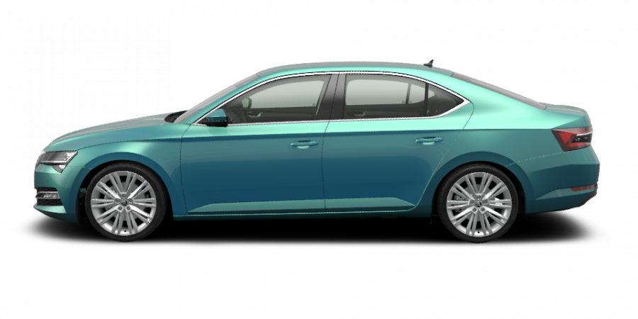 Škoda Superb, 2,0 TDI 110 kW 7-speed automat., barva modrá