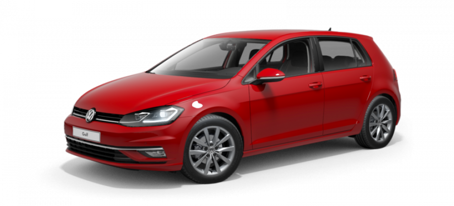 Volkswagen Golf, ME 1,0 TSI 6G, barva červená