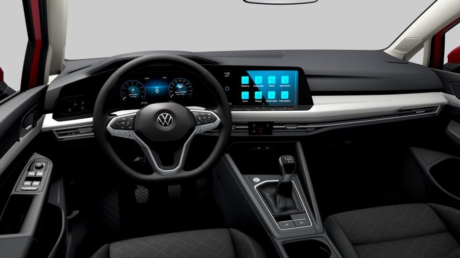 Volkswagen Golf, Golf Life 1,0 TSI 6G, barva červená