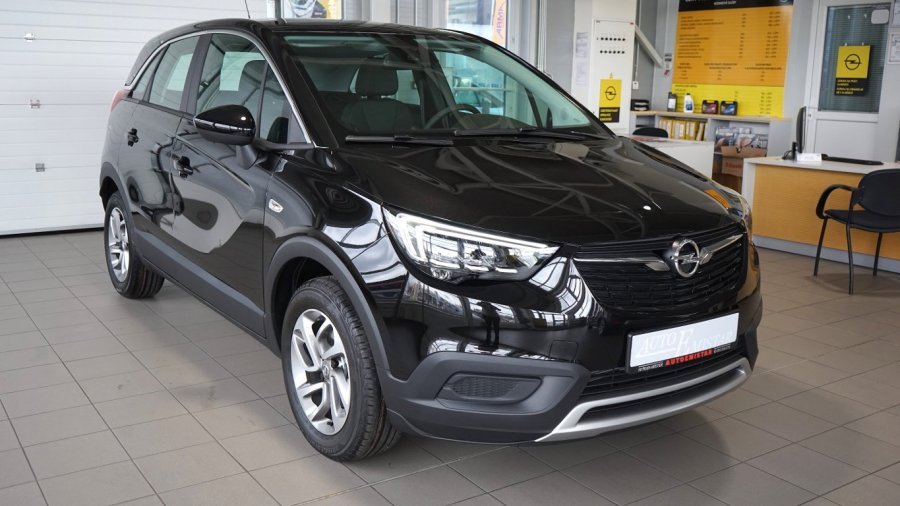 Opel Crossland X, Innovation 1.2T 81kW 6MT, barva černá