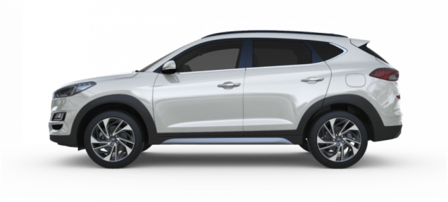 Hyundai Tucson, 1,6 T-GDi 130 kW (95 NAT) 6 st. man 4×4, barva stříbrná