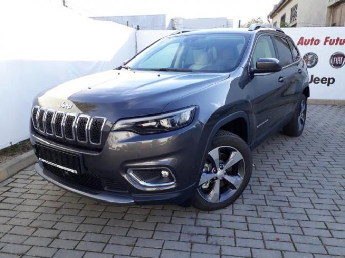 Jeep Cherokee, 2,2 CRD 200 PS Limited 4x4 AT9, barva šedá