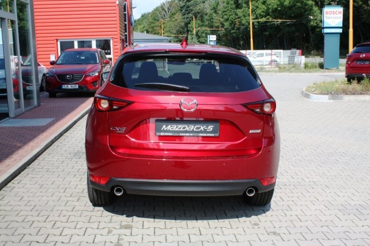 Mazda CX-5, SKYACTIV-G, barva červená