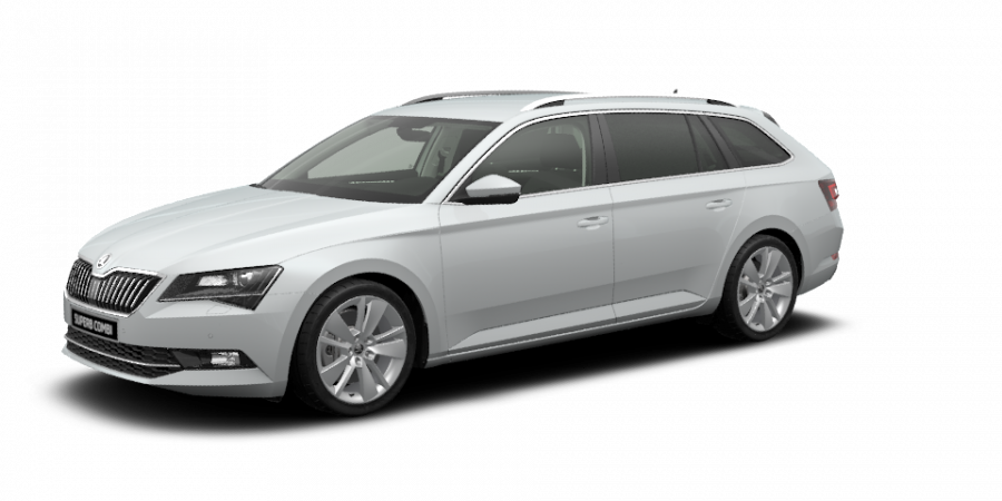 Škoda Superb, 2,0 TDI 140 kW 7-stup. automat. 4x4, barva bílá