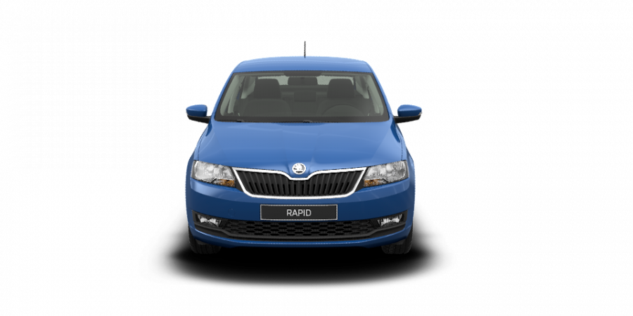 Škoda Rapid, 1,0 TSI 81 kW 6-stup. mech., barva modrá