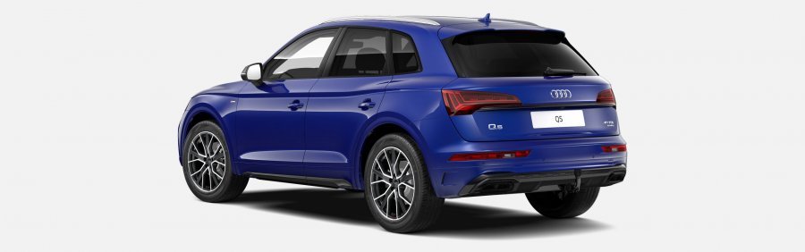 Audi Q5, Q5 S line 40 TDI 150kW quattro, barva modrá