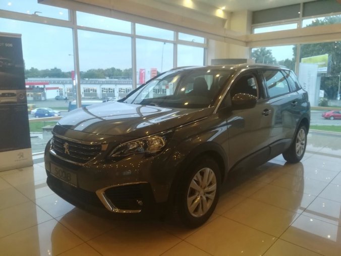 Peugeot 5008, ACTIVE 1.2 PureTech 130k MAN6, barva šedá