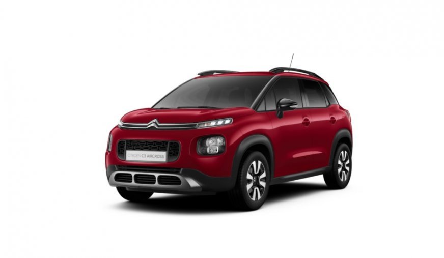 Citroën C3 Aircross, 1.5 BlueHDi 120, barva červená