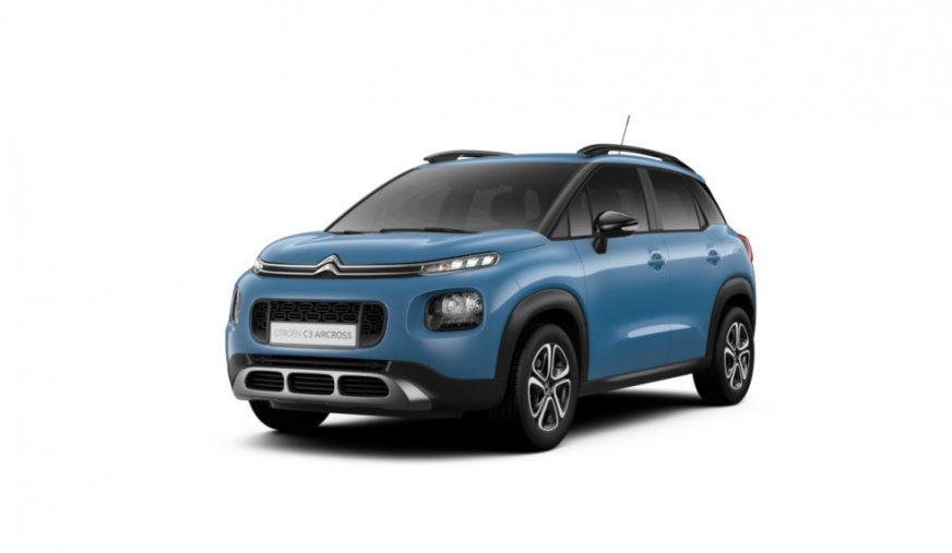 Citroën C3 Aircross, 1.2 PureTech 110, barva modrá