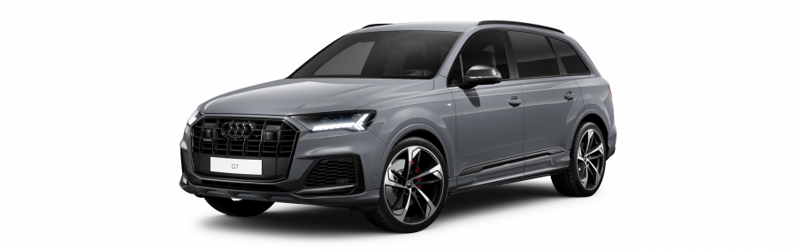 Audi Q7, Q7 S line 55 TFSI quattro, barva šedá