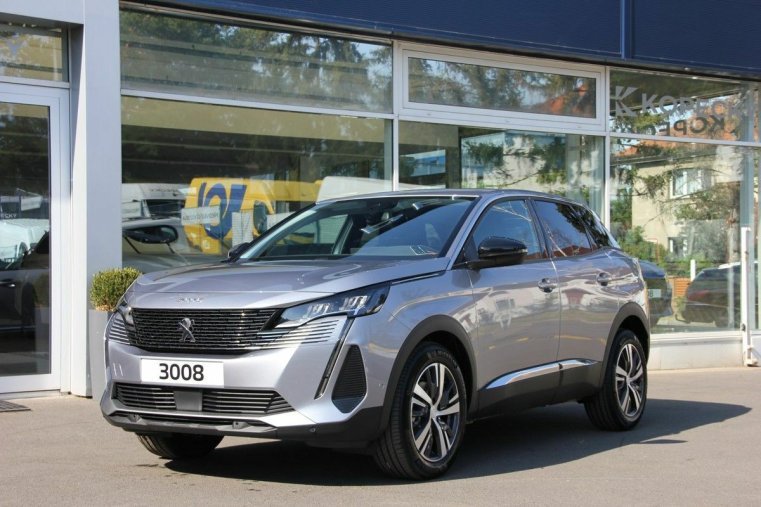 Peugeot 3008, Peugeot 3008 ALLURE PACK 1.5 BHDi 130k EAT8, barva šedá