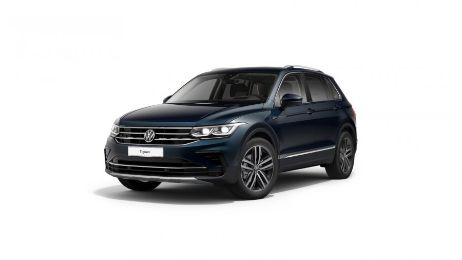 Volkswagen Tiguan, Tiguan Elegance 2,0 TDI 110 kW 4M 7DSG, barva modrá