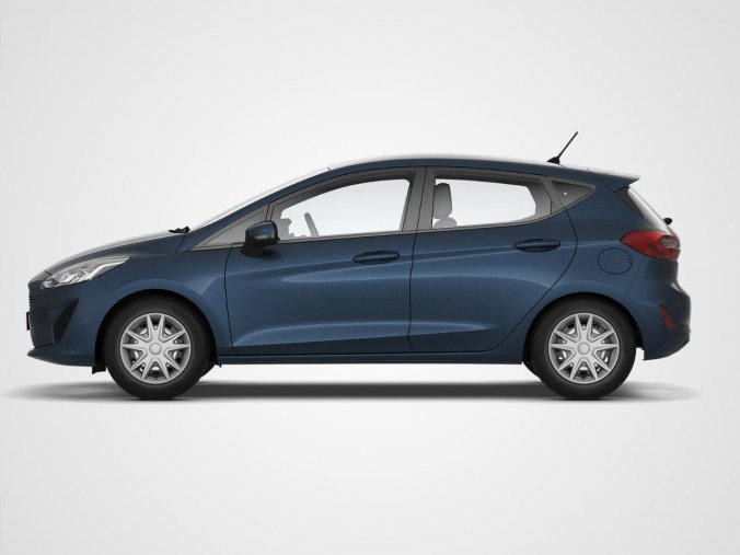 Ford Fiesta, hatchback, Trend 5D 1,1 PFI 55 kW / 75 k, barva modrá