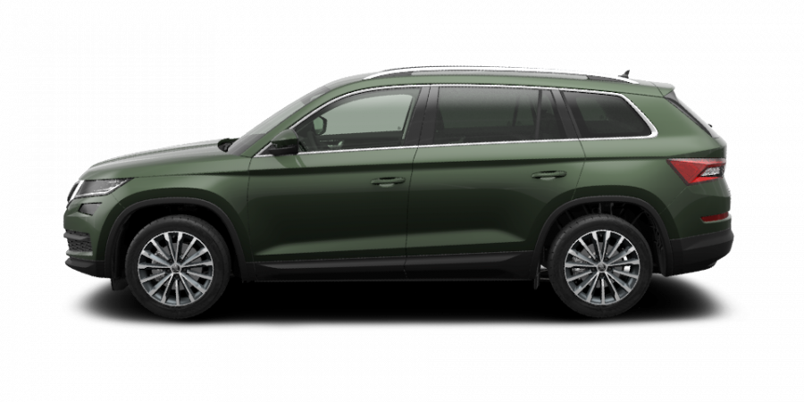 Škoda Kodiaq, 1,5 TSI 110 kW 6-stup. mech., barva zelená