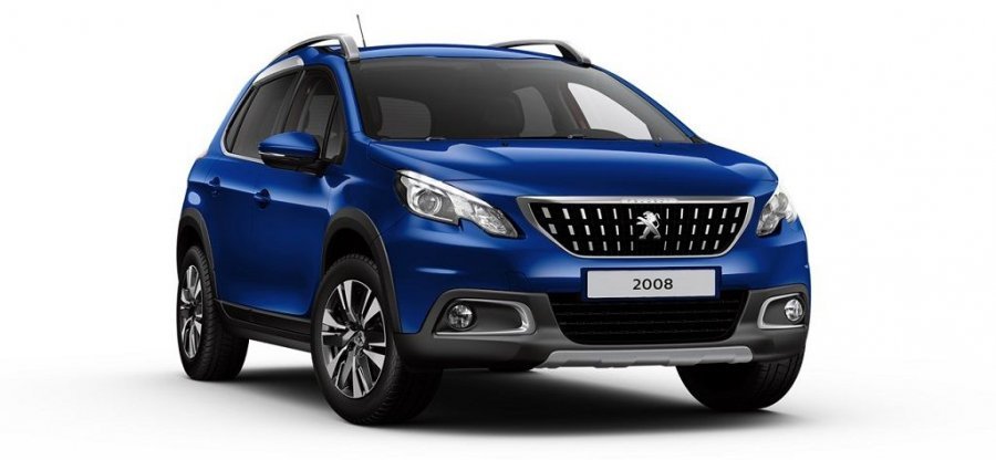 Peugeot 2008, ALLURE 1,2 PureTech 110k MAN6, barva modrá