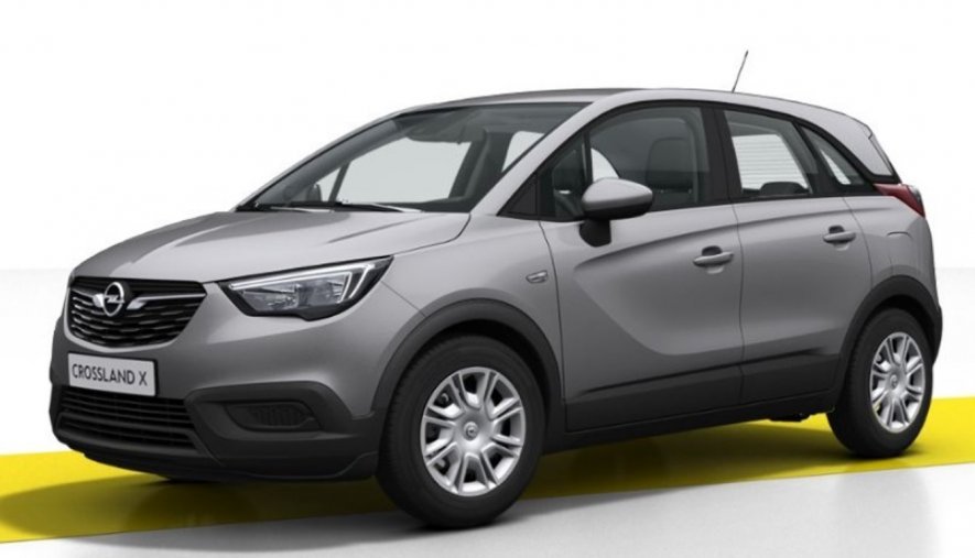 Opel Crossland X, SMILE 1,2 61kW, barva šedá