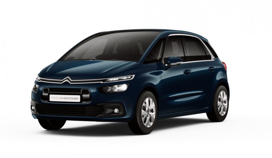 Citroën C4 Spacetourer, 1.5 BlueHDi 130, barva modrá