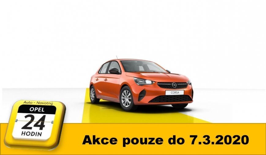 Opel Corsa, Smile 1.2 MT-5 51 kW, barva oranžová