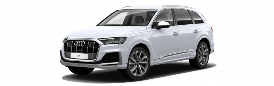 Audi Q7, Q7 S line 50 TDI quattro, barva bílá