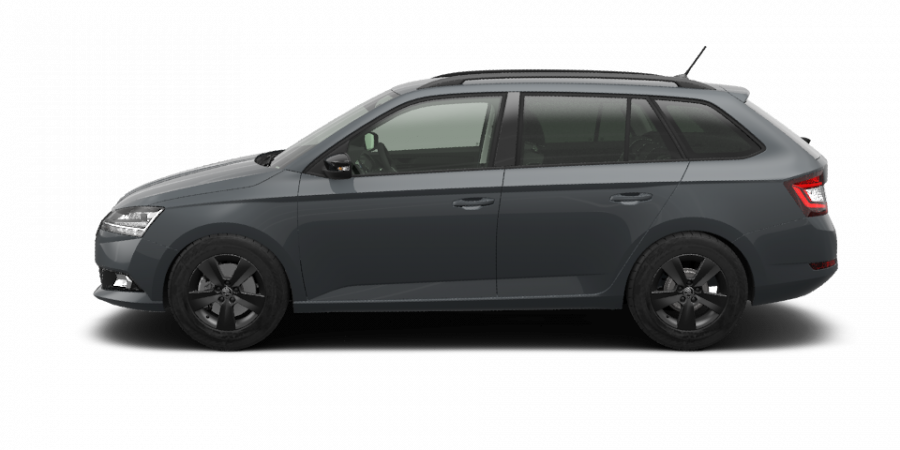 Škoda Fabia, 1,0 TSI 70 kW 5-stup. mech., barva šedá