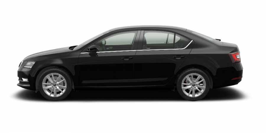 Škoda Octavia, 1,0 TSI 85 kW 6-stup. mech., barva černá