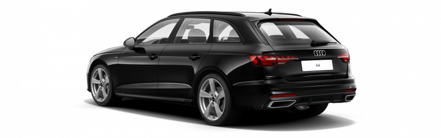 Audi A4, A4 Avant S line 40 TDI 150 kW, barva černá