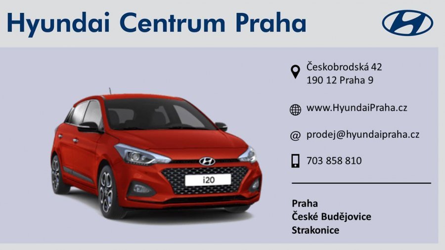 Hyundai i20, 1,25i 55 kW (95 NAT) 5 st. man, barva červená