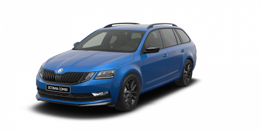 Škoda Octavia, 2,0 TSI 140 kW 7-stup. automat. 4x4, barva modrá