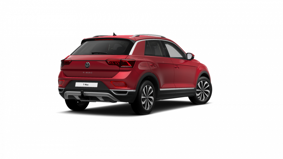 Volkswagen T-Roc, T-Roc Style 1,5 TSI 110 kW 6G, barva červená