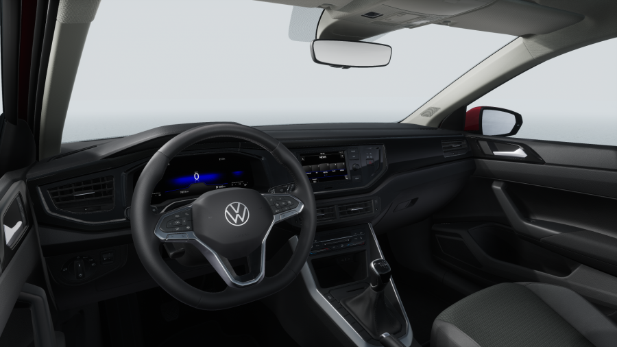 Volkswagen Polo, Polo Life 1,0 TSI 5G, barva červená