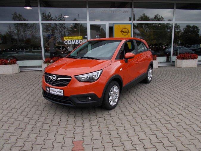 Opel Crossland X, 5-door Enjoy F 1.2XE (60kW/ 83HP) MT5 Petrol, barva oranžová