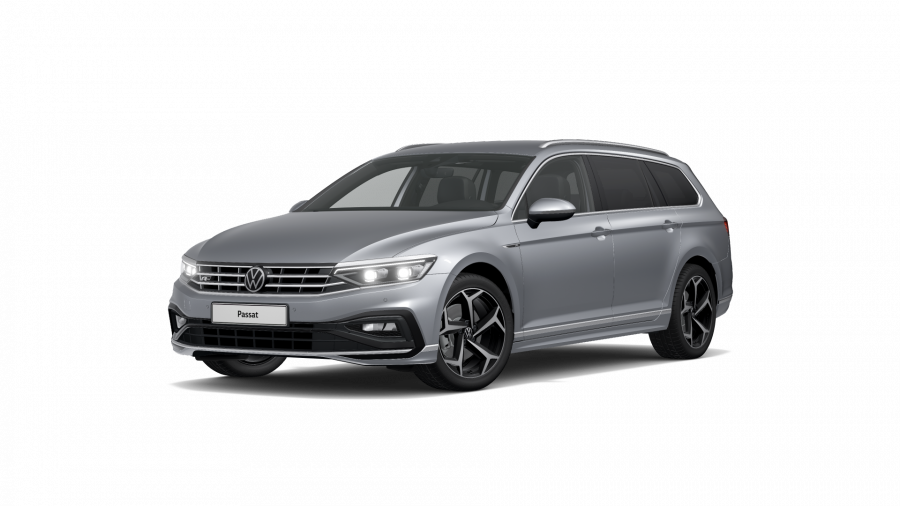 Volkswagen Passat Variant, Passat Variant R-Line 2,0 TDI 4MOT DSG, barva stříbrná