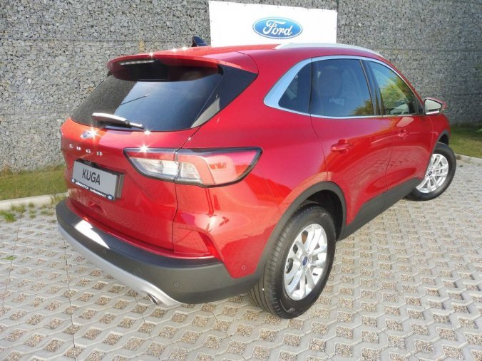 Ford Kuga, SUV, TITANIUM X SUV 1,5 EcoBlue 88 kW / 120 k 8st. automatická, barva červená