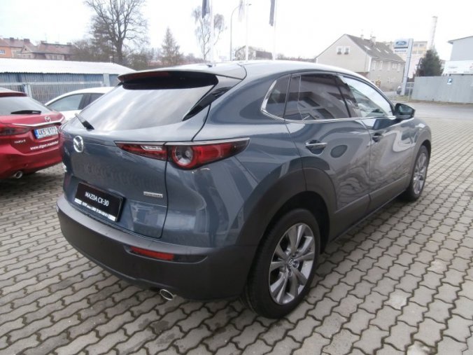 Mazda CX-30, 2,0i 122 PS, barva modrá