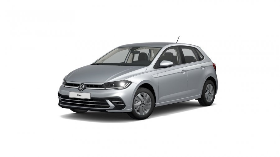 Volkswagen Polo, Polo Style 1,0 TSI 5G, barva stříbrná