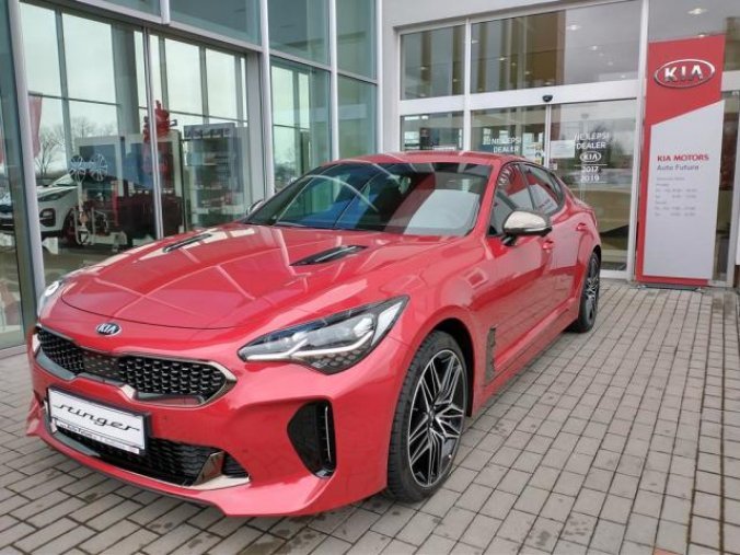 Kia Stinger, 3.3 V6 T-GDi 4x4 8A/T GT MY21, barva červená