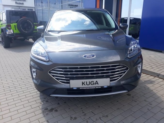 Ford Kuga, Titanium X, 5dveřová, 1.5 EcoBoost 110 kW/150 k, 6st. manuální, barva šedá