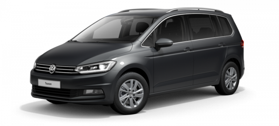 Volkswagen Touran, ME 2,0 TDI 7DSG, barva šedá